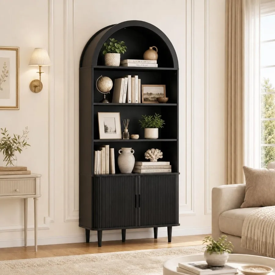 Bookshelf - Высокая арочная книжная полка для гостиной