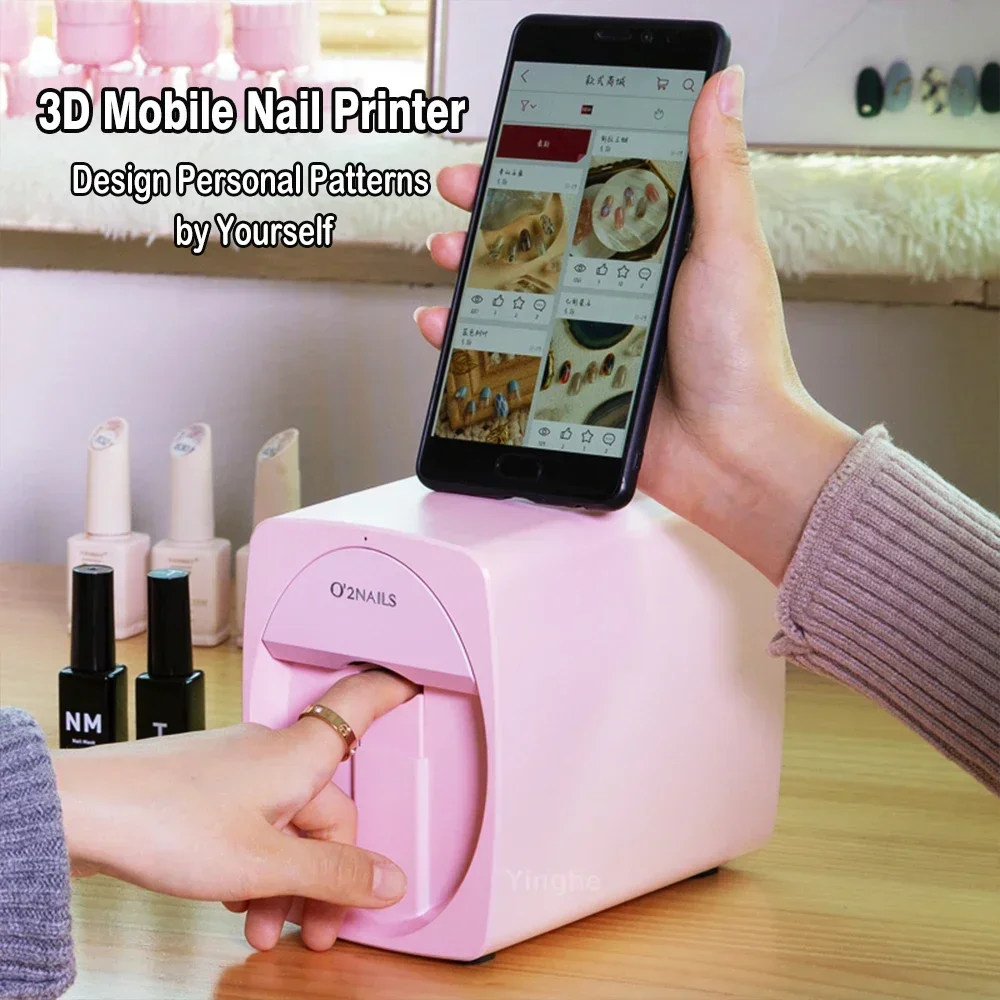 Printer Stand - Умный принтер для ногтей, 3D портативная