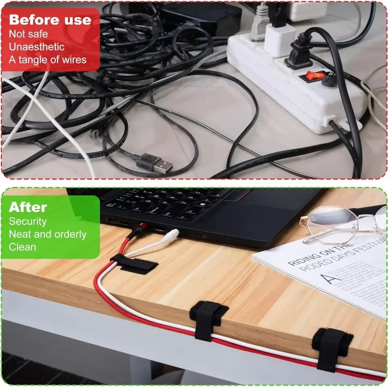 Многоразовые кабельные стяжки: – обзор и цена Desk Organizer