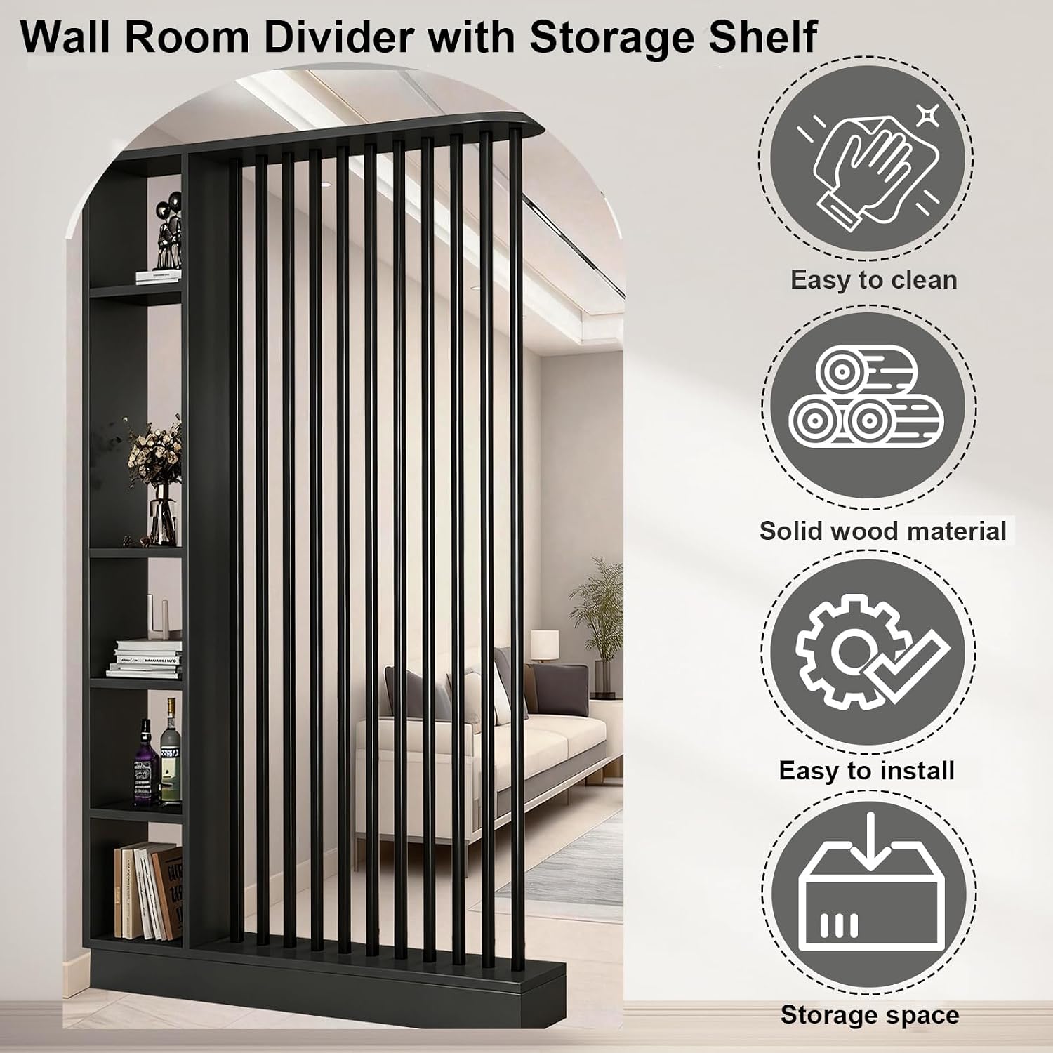 Перегородка от пола до потолка – обзор и цена Partition Screen Divider