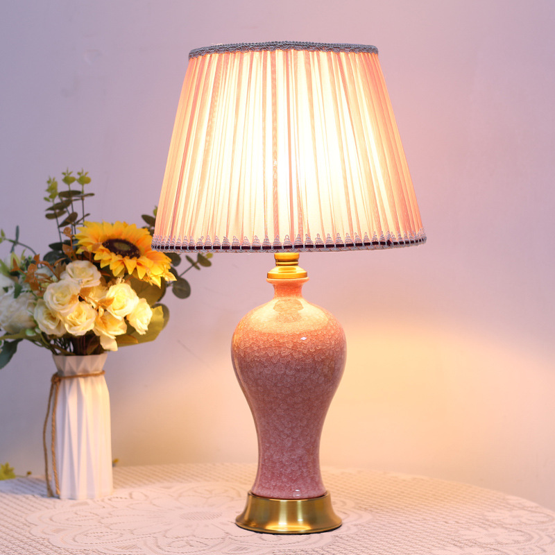 Керамическая настольная лампа  – обзор и цена Desk Lamp